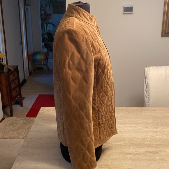 Ann Taylor 100% leather jacket, Excellent Condition, see measurements in photos - Picture 4 of 13